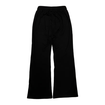 BLACK FLARED SWEATS