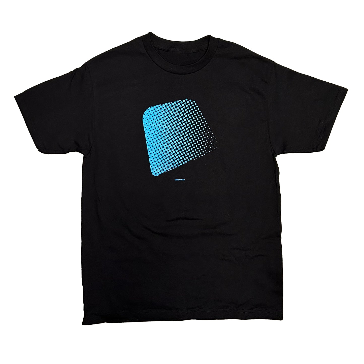 EXAGGERATED HALFTONE LOGO SHIRT