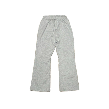 GRAY FLARED SWEATS