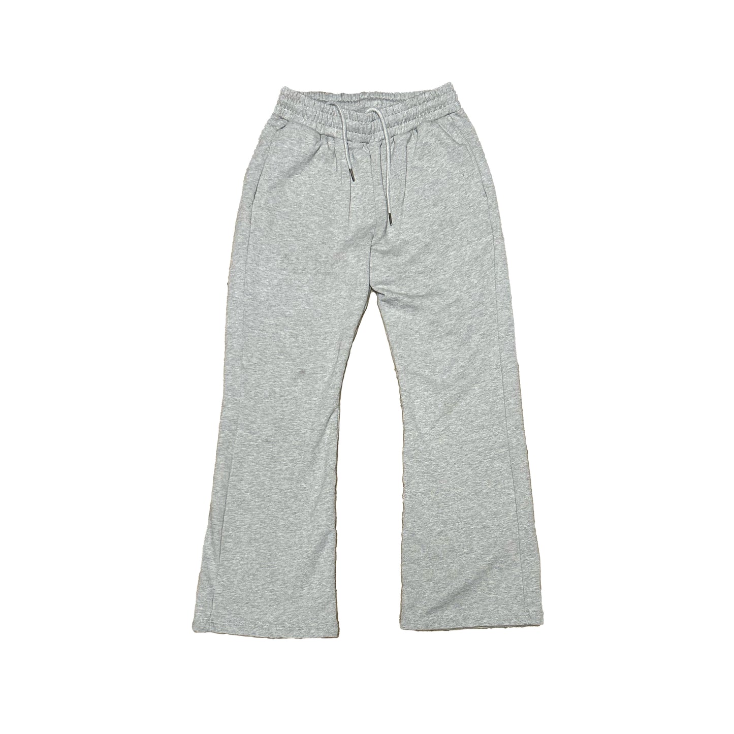 Gray Flared Sweatpants