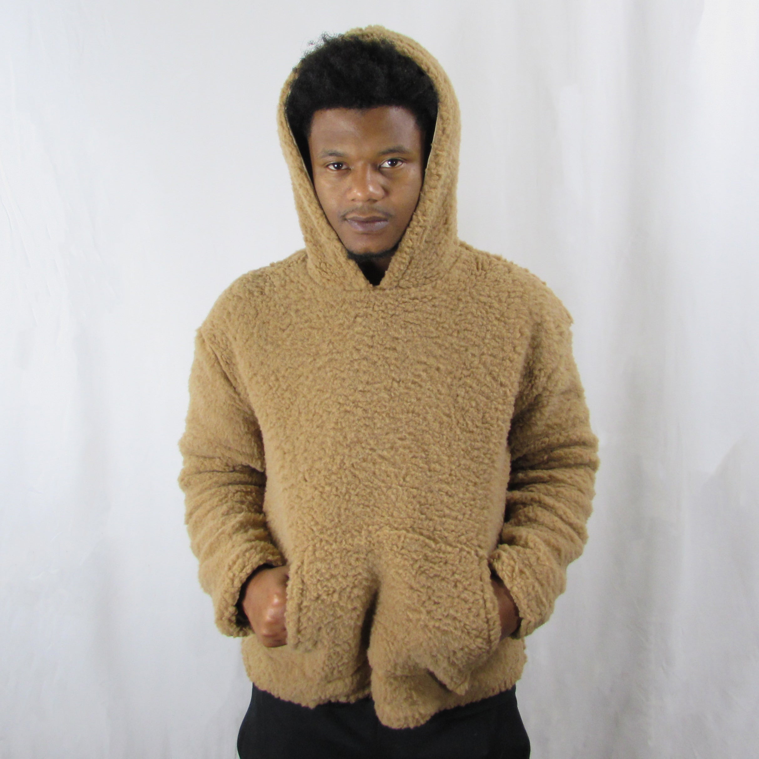 CROPPED SHERPA HOODIE REGULAR THEO