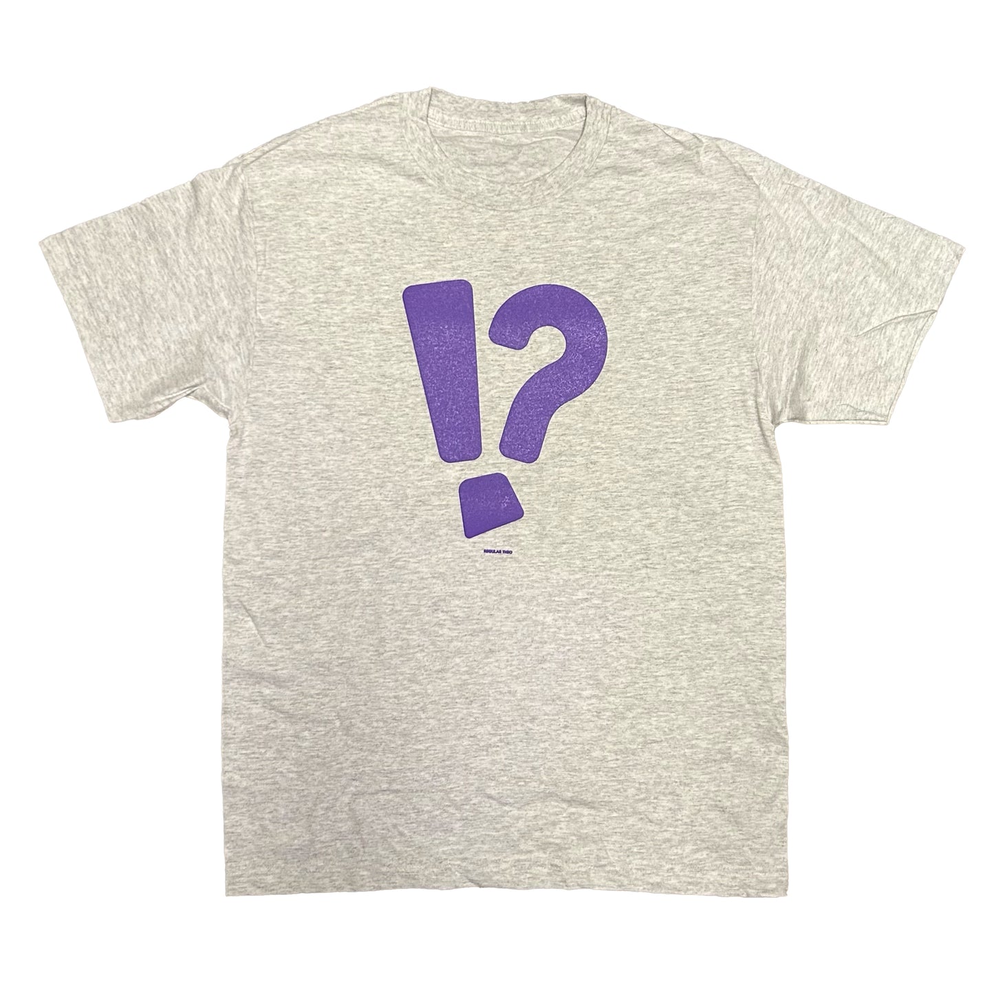 EXCLAMATION QUESTION LOGO SHIRT