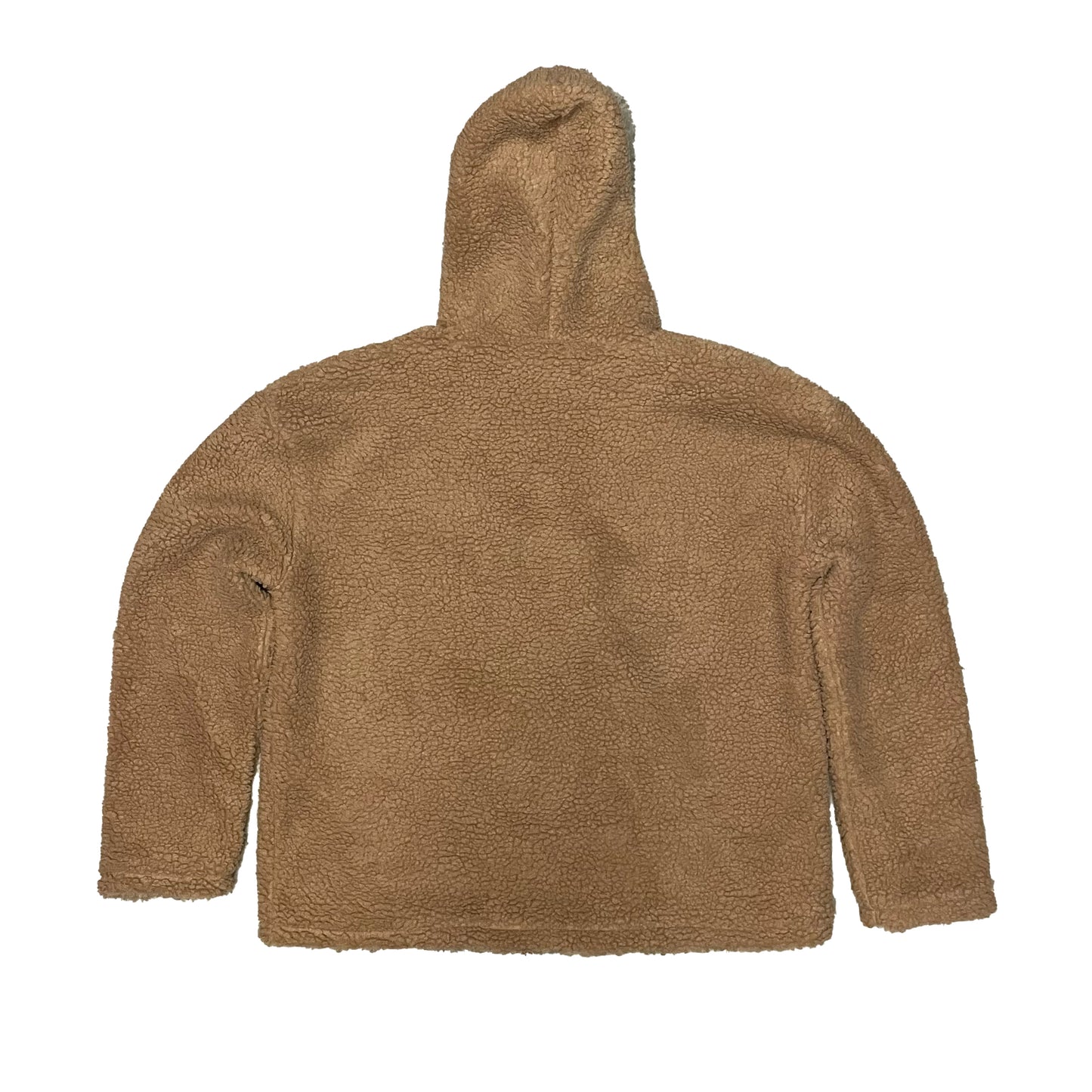 CROPPED SHERPA HOODIE