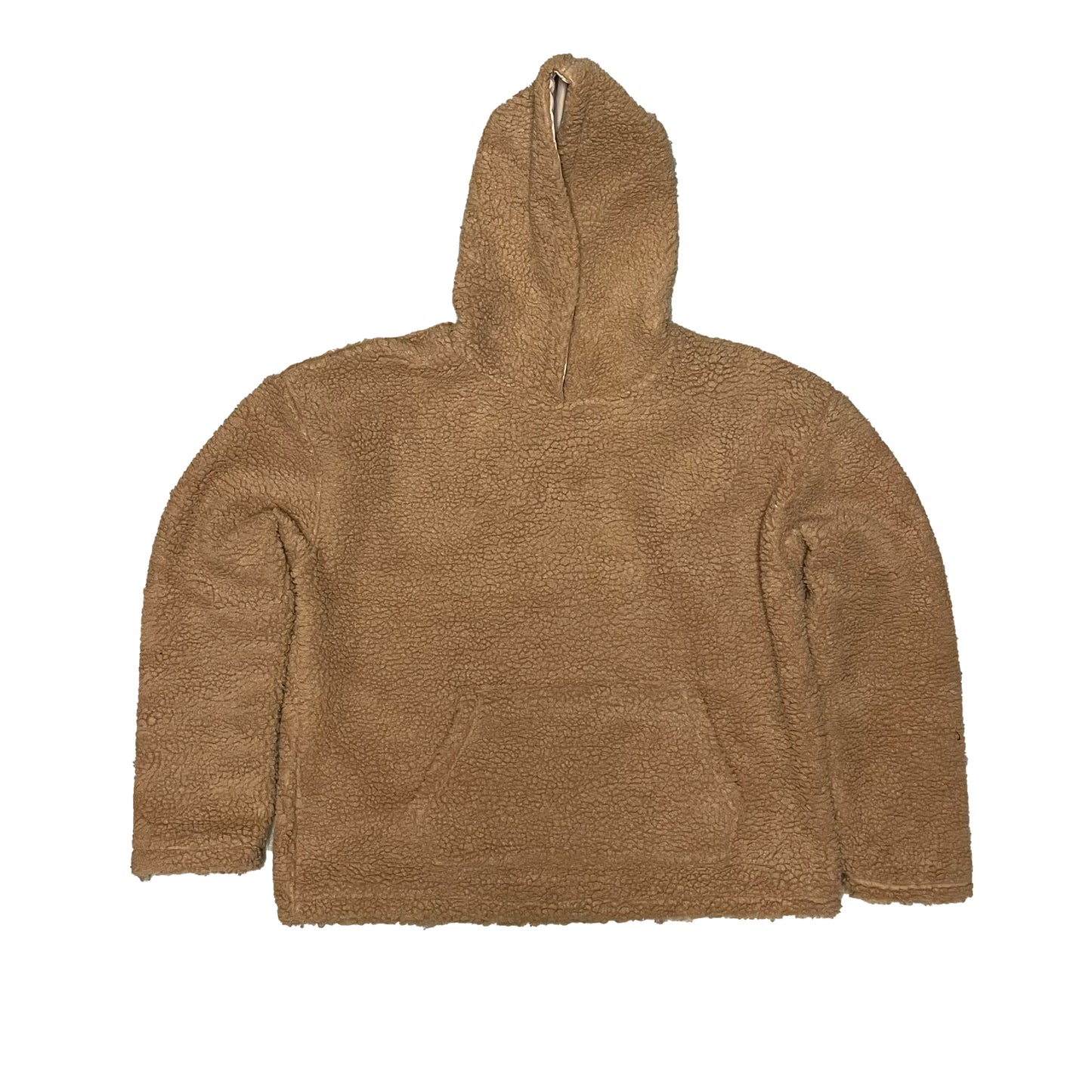 CROPPED SHERPA HOODIE